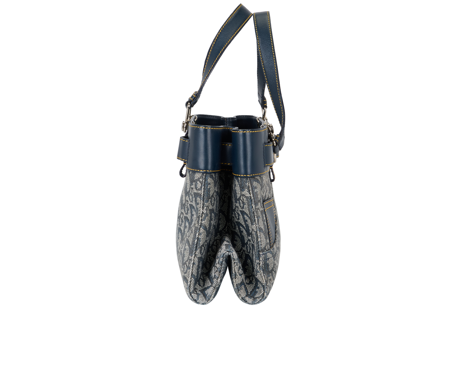 Diorissimo Jeans Pocket Trotter Tote, &pound;460, Handbags, Blue, Canvas, Side view